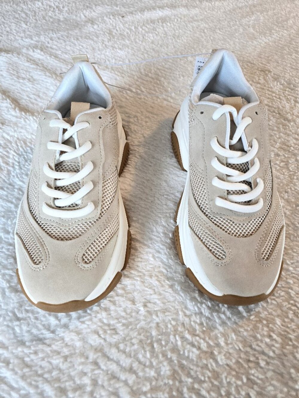 NWT Torrid Chunky Active Sneaker/Tan Beige Size 9 Extra Wide